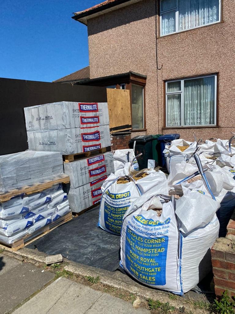 Single-Storey Side Extension for Kitchen & WC | HS Construction Services