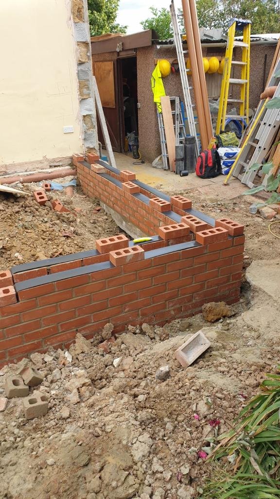 Single-Storey Side Extension for Kitchen & WC | HS Construction Services